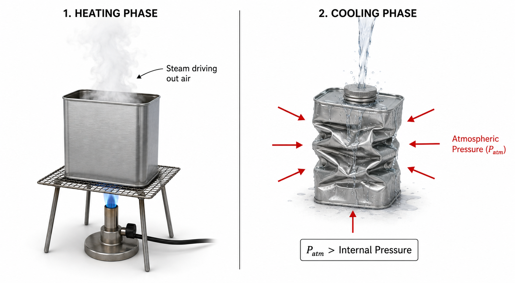 Collapsing Can Experiment